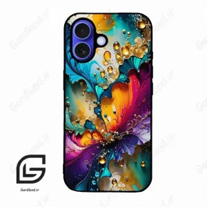 قاب گوشی آیفون 16 (Iphone 16 ) طرح ابرنگی کد 2447