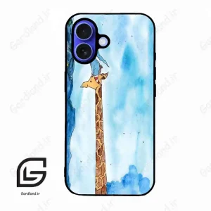 قاب گوشی آیفون 16 (Iphone 16 ) طرح زرافه کد 2456