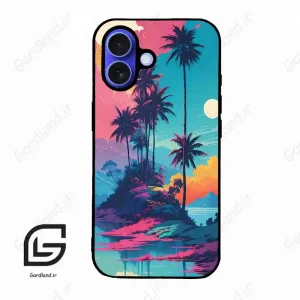قاب گوشی آیفون 16 (Iphone 16 ) طرح جزیره کد 2461