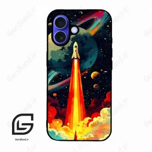 قاب گوشی آیفون 16 (Iphone 16 ) طرح موشک کد 2463