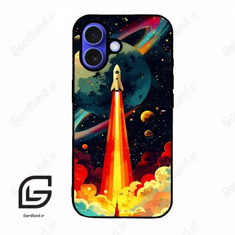 قاب گوشی آیفون 16 (Iphone 16 ) طرح موشک کد 2463