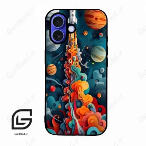 قاب گوشی آیفون 16 (Iphone 16 ) طرح موشک کد 2470