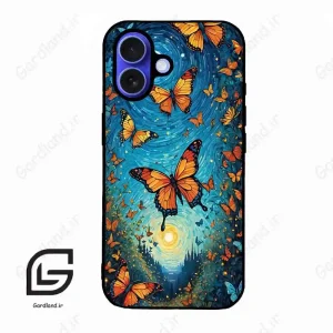 قاب گوشی آیفون 16 (Iphone 16 ) طرح پروانه کد 2479