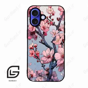 قاب گوشی آیفون 16 (Iphone 16 ) طرح شکوفه کد 2481