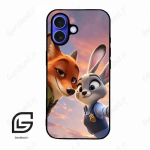 قاب گوشی آیفون 16 (Iphone 16 ) طرح زوتوپیا کد 2495