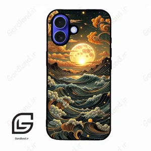 قاب گوشی آیفون 16 (Iphone 16 ) طرح غروب کد 2505