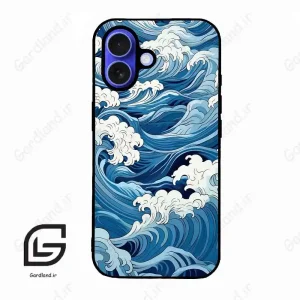 قاب گوشی آیفون 16 (Iphone 16 ) طرح دریا کد 2515