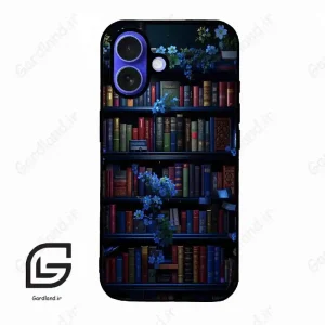 قاب گوشی آیفون 16 (Iphone 16 ) طرح کتابخانه کد 2528