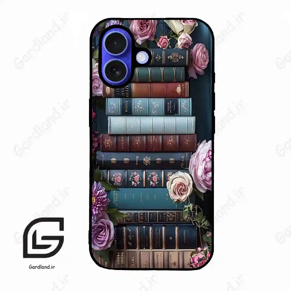 قاب گوشی آیفون 16 (Iphone 16 ) طرح کتابخانه کد 2530