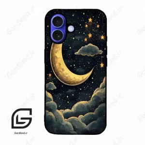 قاب گوشی آیفون 16 (Iphone 16 ) طرح ماه کد 2547