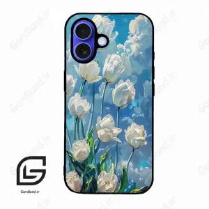 قاب گوشی آیفون 16 (Iphone 16 ) طرح گل کد 2597