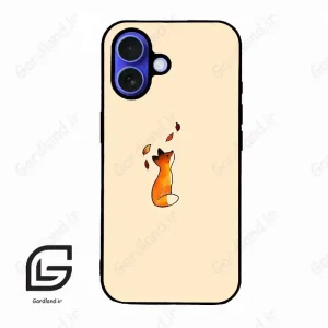 قاب گوشی آیفون 16 (Iphone 16 ) طرح روباه کد 2612