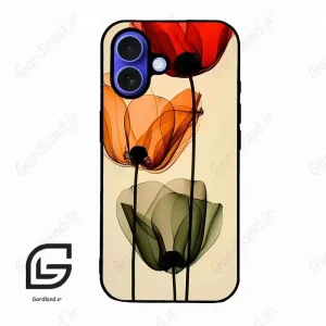 قاب گوشی آیفون 16 (Iphone 16 ) طرح گل کد 2650
