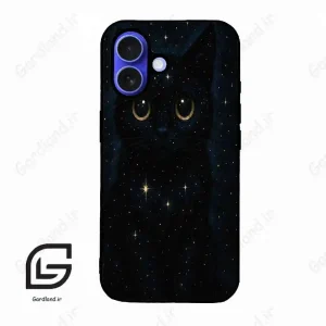 قاب گوشی آیفون 16 (Iphone 16 ) طرح گربه کد 2655