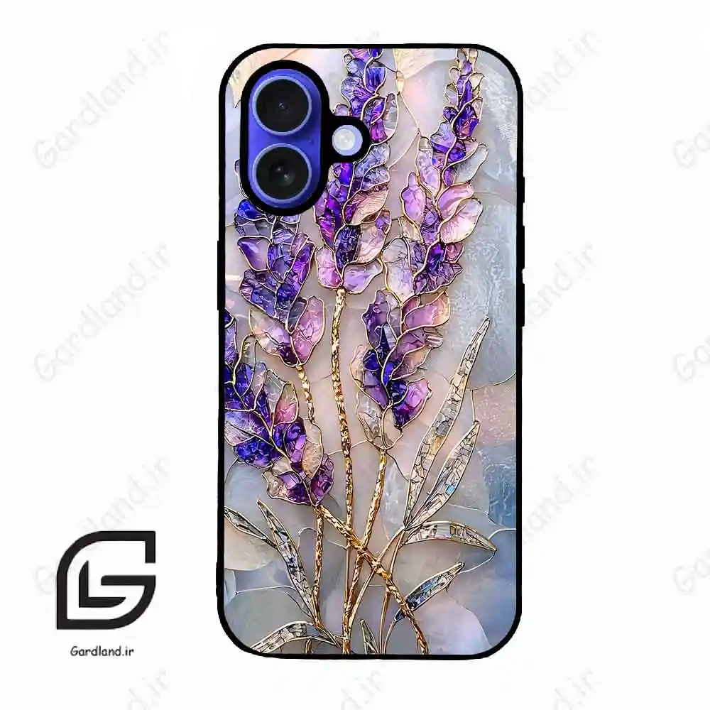 قاب گوشی آیفون 16 (Iphone 16 ) طرح گل کد 2710