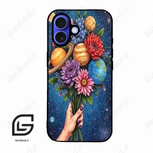 قاب گوشی آیفون 16 (Iphone 16 ) طرح گل کد 2731