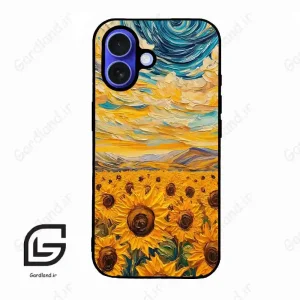 قاب گوشی آیفون 16 (Iphone 16 ) طرح گل کد 2739