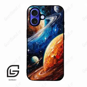 قاب گوشی آیفون 16 (Iphone 16 ) طرح زحل کد 2765