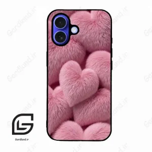 قاب گوشی آیفون 16 (Iphone 16 ) طرح قلبی کد 2772
