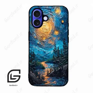 قاب گوشی آیفون 16 (Iphone 16 ) طرح ابرنگ کد 2792