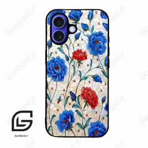 قاب گوشی آیفون 16 (Iphone 16 ) طرح گل کد 2796