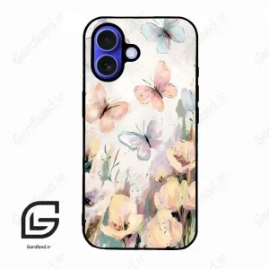 قاب گوشی آیفون 16 (Iphone 16 ) طرح پروانه کد 2803