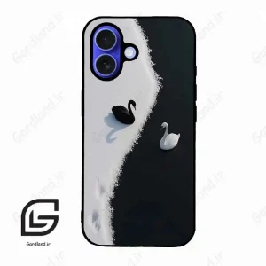 قاب گوشی آیفون 16 (Iphone 16 ) طرح قو کد 2804