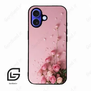 قاب گوشی آیفون 16 (Iphone 16 ) طرح گل کد 2813