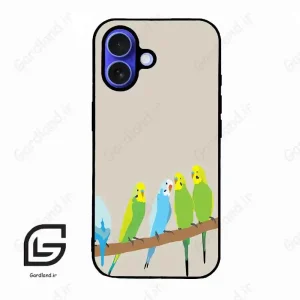 قاب گوشی آیفون 16 (Iphone 16 ) طرح پرنده کد 2818