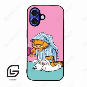 قاب گوشی آیفون 16 (Iphone 16 ) طرح گارفیلد کد 2845