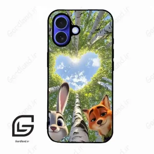 قاب گوشی آیفون 16 (Iphone 16 ) طرح زوتوپیا کد 2887