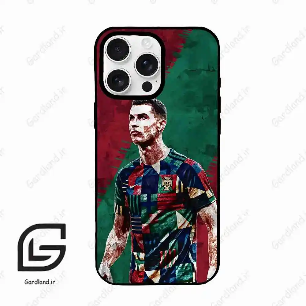 قاب گوشی آیفون 16 پرو Iphone 16 Pro طرح رونالدو کد 2008