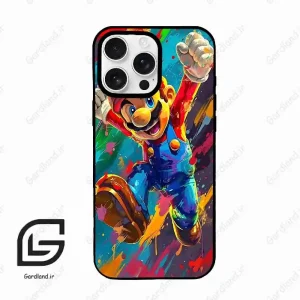 قاب گوشی آیفون 16 پرو Iphone 16 Pro  طرح سوپرماریو کد 2016