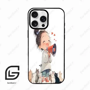 قاب گوشی آیفون 16 پرو Iphone 16 Pro  طرح دخترانه کد 2027