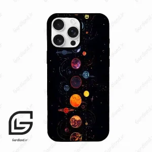 قاب گوشی آیفون 16 پرو Iphone 16 Pro  طرح کهکشان کد 2062