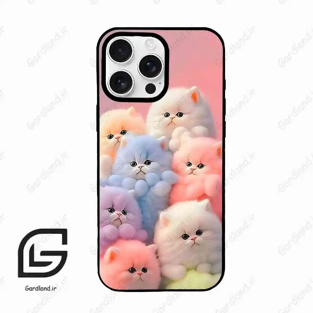 قاب گوشی آیفون 16 پرو Iphone 16 Pro طرح گربه کد 2073