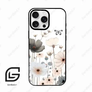 قاب گوشی آیفون 16 پرو Iphone 16 Pro  طرح گل کد 2081