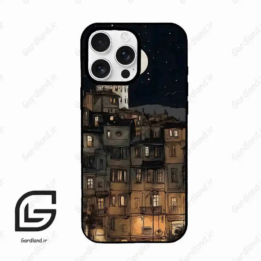 قاب گوشی آیفون 16 پرو Iphone 16 Pro طرح شهر کد 2090