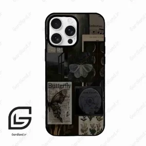 قاب گوشی آیفون 16 پرو Iphone 16 Pro  طرح پروانه کد 2096