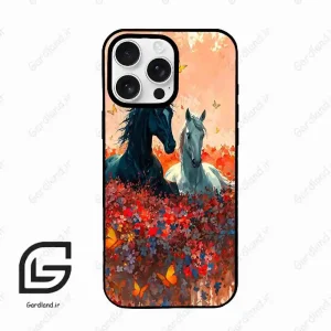 قاب گوشی آیفون 16 پرو Iphone 16 Pro  طرح اسب کد 2166