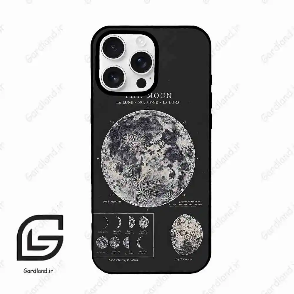قاب گوشی آیفون 16 پرو Iphone 16 Pro طرح ماه کد 2175