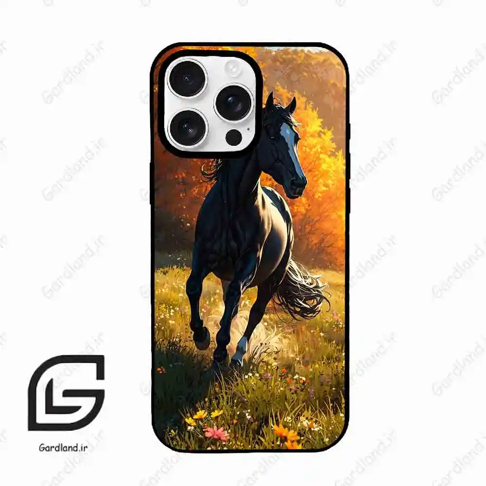 قاب گوشی آیفون 16 پرو Iphone 16 Pro طرح اسب کد 2183