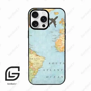 قاب گوشی آیفون 16 پرو Iphone 16 Pro  طرح نقشه کد 2243