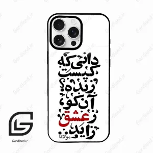 قاب گوشی آیفون 16 پرو Iphone 16 Pro  طرح نوشته کد 2279