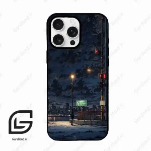 قاب گوشی آیفون 16 پرو Iphone 16 Pro  طرح شب کد 2354
