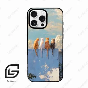 قاب گوشی آیفون 16 پرو Iphone 16 Pro  طرح گربه کد 2367