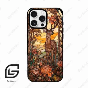قاب گوشی آیفون 16 پرو Iphone 16 Pro  طرح گوزن کد 2391
