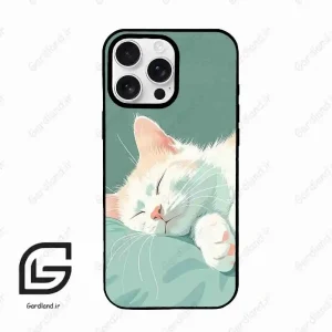 قاب گوشی آیفون 16 پرو Iphone 16 Pro  طرح گربه کد 2403