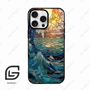 قاب گوشی آیفون 16 پرو Iphone 16 Pro  طرح موج کد 2413