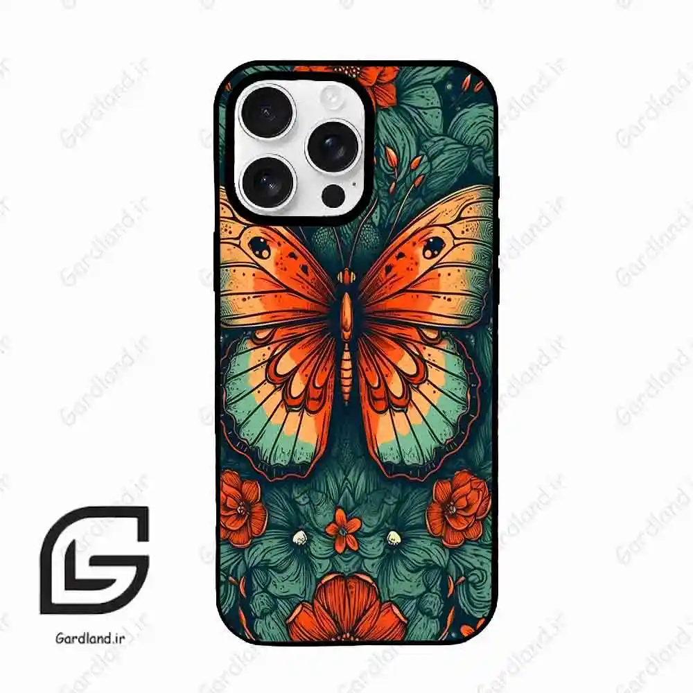 قاب گوشی آیفون 16 پرو Iphone 16 Pro طرح پروانه کد 2421